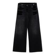 Palazzo Stil Denim Jeans