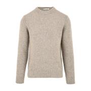 Beige Sweater Y25107 Modell for Menn