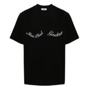 Oversize Logo Tee Svart/Hvit