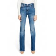 Høst/Vinter Dame Jeans Flare Stil