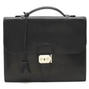 Pre-owned Leather briefcases