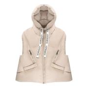 Ikonsik Puffer Vest i Svart/Sand