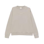 Sandbrun Brodert Logo Sweatshirt