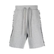 Kontrast-Trim Track Shorts