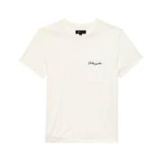 Bomull Logo Print Crew Neck T-skjorte