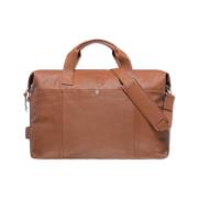 Cognac Weekender Bag