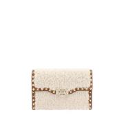 Rockstud Shearling Skulderveske