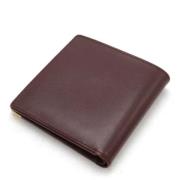 Pre-owned Leather wallets