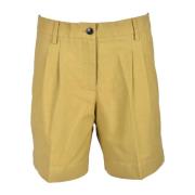 Bomull Cupro Bermuda Shorts