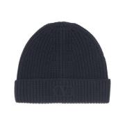 Ribbet ull beanie lue med VLogo