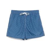 Navy Blue Beachwear Snøring Shorts