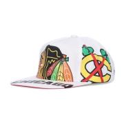 Chicago Blackhawks Flat Brim Cap