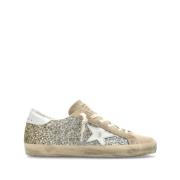 Forstyrret Glitter Sneakers Beige