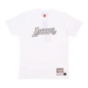 NBA Lakers Tee Off White