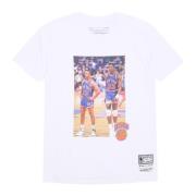 NBA Player Foto Tee Hvit