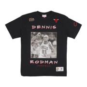 Vintage NBA Rodman Tee Svart