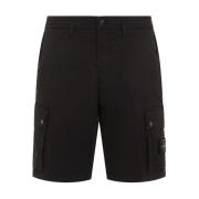 Sorte Bermuda Shorts for Menn