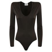 Lycra Langarmet Bodysuit