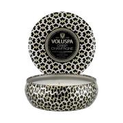 Champagne 3 Wick Tin Candle