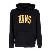 Svart Varsity Hoodie med Kengurulomme