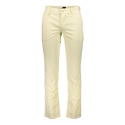 Beige Slim Fit Herrebukse