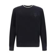 Monokrom Crew Neck Bomullsgenser