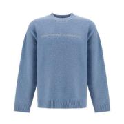 Monogram Ullgenser Ribbet Crew Neck