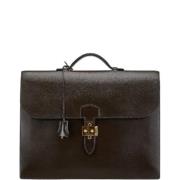 Pre-owned Leather briefcases