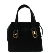 Pre-owned Suede handbags