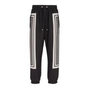 Monogrammet skjerf joggers