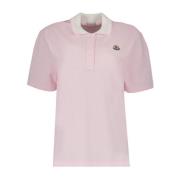 Logo Polo Skjorte Houndstooth Bomull