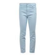 Straight Leg Jeans med beltehemper