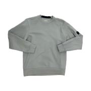 Diagonal Fleece Crew Neck Sweatshirt