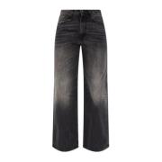 Jeans med vintageeffekt