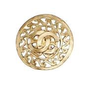 Pre-owned Yellow Gold brooches