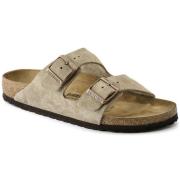 Taupe Birkenstock Arizona Sfb Suede Sko