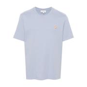 Clear Blue T-skjorter og Polos med Chillax Fox Patch