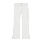 Økologisk denim flared jeans