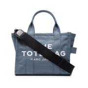 Canvas tote håndveske med logoprint