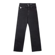 Svart Steinkant Jeans