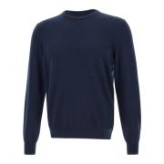 Kashmir Turtleneck Genser Navy Blå