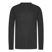 Sort Crewneck T-skjorter og Polos