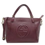 Pre-owned Leather gucci-bags