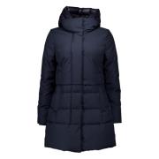 Marineblå Puffy Parka