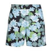 Blomstertrykk Shorts Herremote