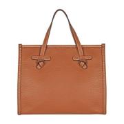 Bubble Leather Shopping Bag Marcella