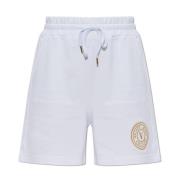 Shorts med brodert logo