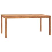 vidaXL Utendørs spisebord 180x90x77 cm heltre teak