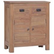 vidaXL Skjenk 65x30x75 cm heltre teak