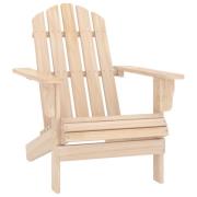 vidaXL Adirondack hagestol heltre gran